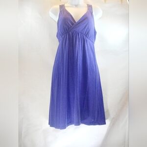 Elle purple mini halter dress size small